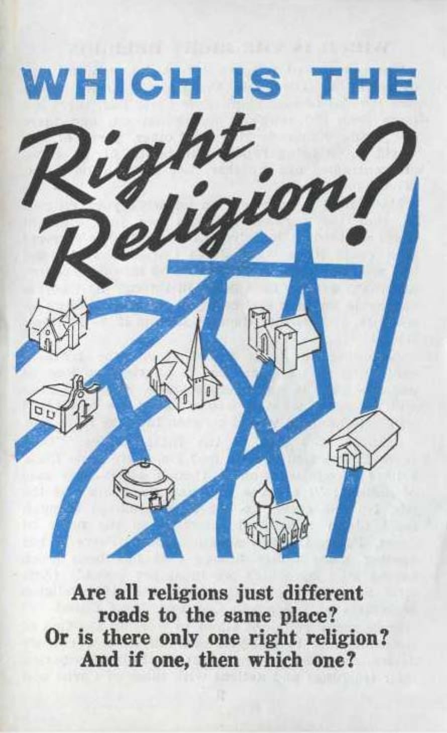 Which Is the Right Religion?