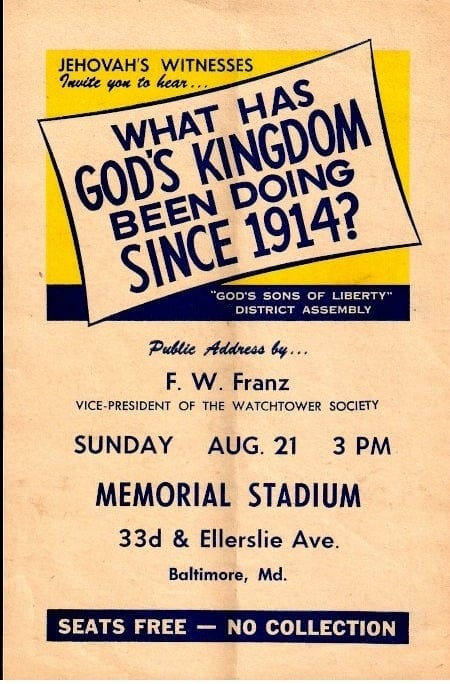 "God's Sons of Liberty" District Assembly Invitation